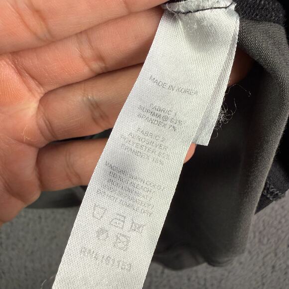 ASRV Tank Top Mens Large Gray Black Athletic Supima Blend Training Gym DSG-0809 - Picture 5 of 10